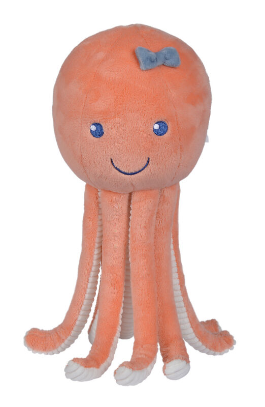  plush octopuss orange 30 cm 